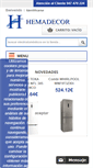 Mobile Screenshot of hemadecor.com